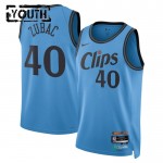 Los Angeles Clippers Trikot Ivica Zubac Nike 2024-25 City Edition Blau Swingman - Kinder